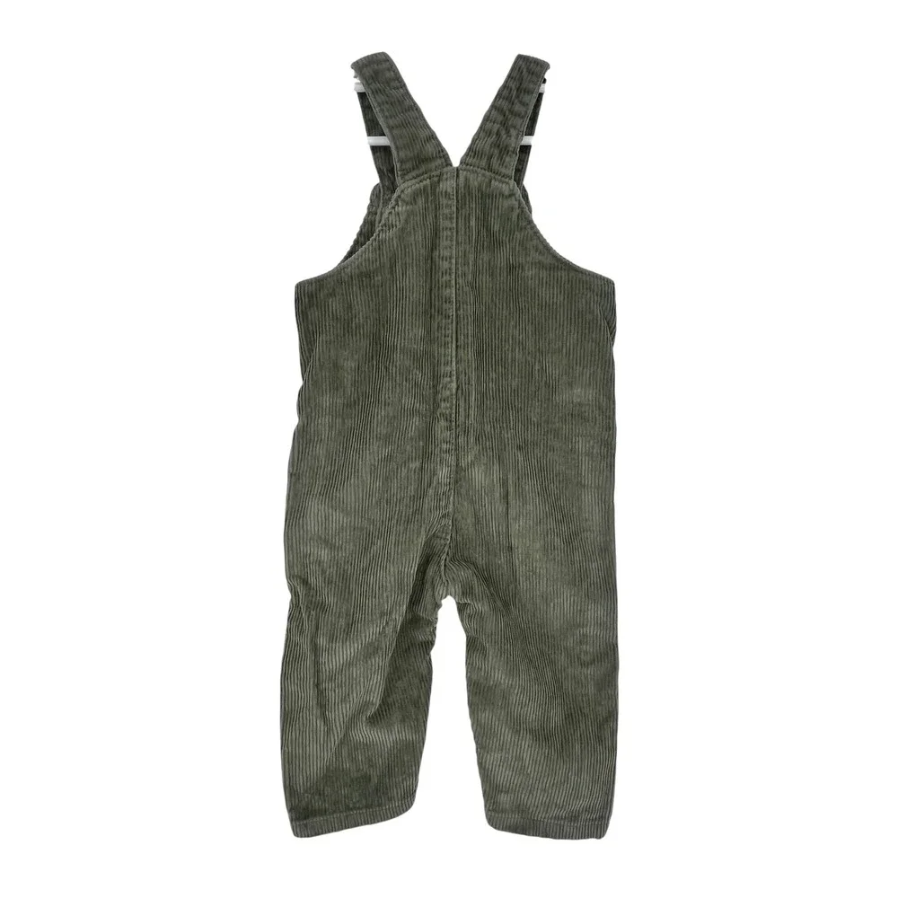 Overalls Bundle Baby 18M Blue Green Denim Corduroy Genuine Kids OshKosh Carters